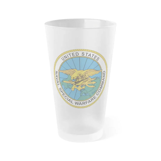 Special Warfare Command (U.S. Navy) Frosted Pint Glass 16oz Default Title - Go Mug Yourself
