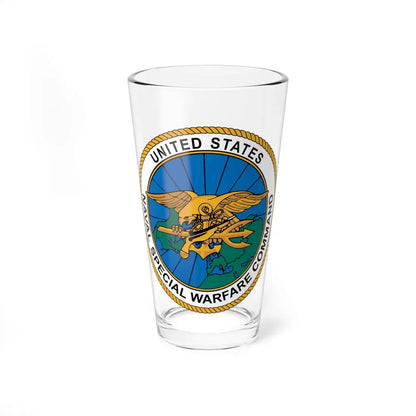 Special Warfare Command (U.S. Navy) Pint Glass 16oz 16oz - Go Mug Yourself