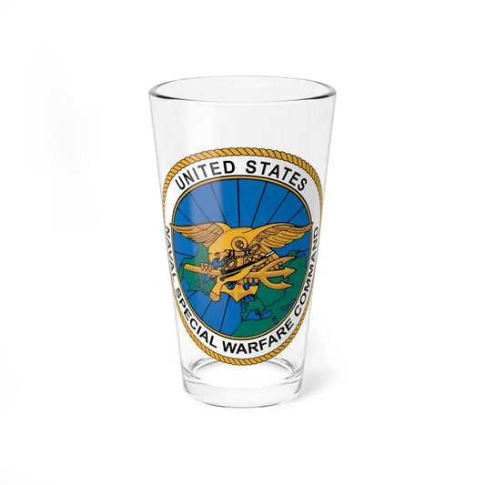 Special Warfare Command (U.S. Navy) Pint Glass 16oz 16oz - Go Mug Yourself