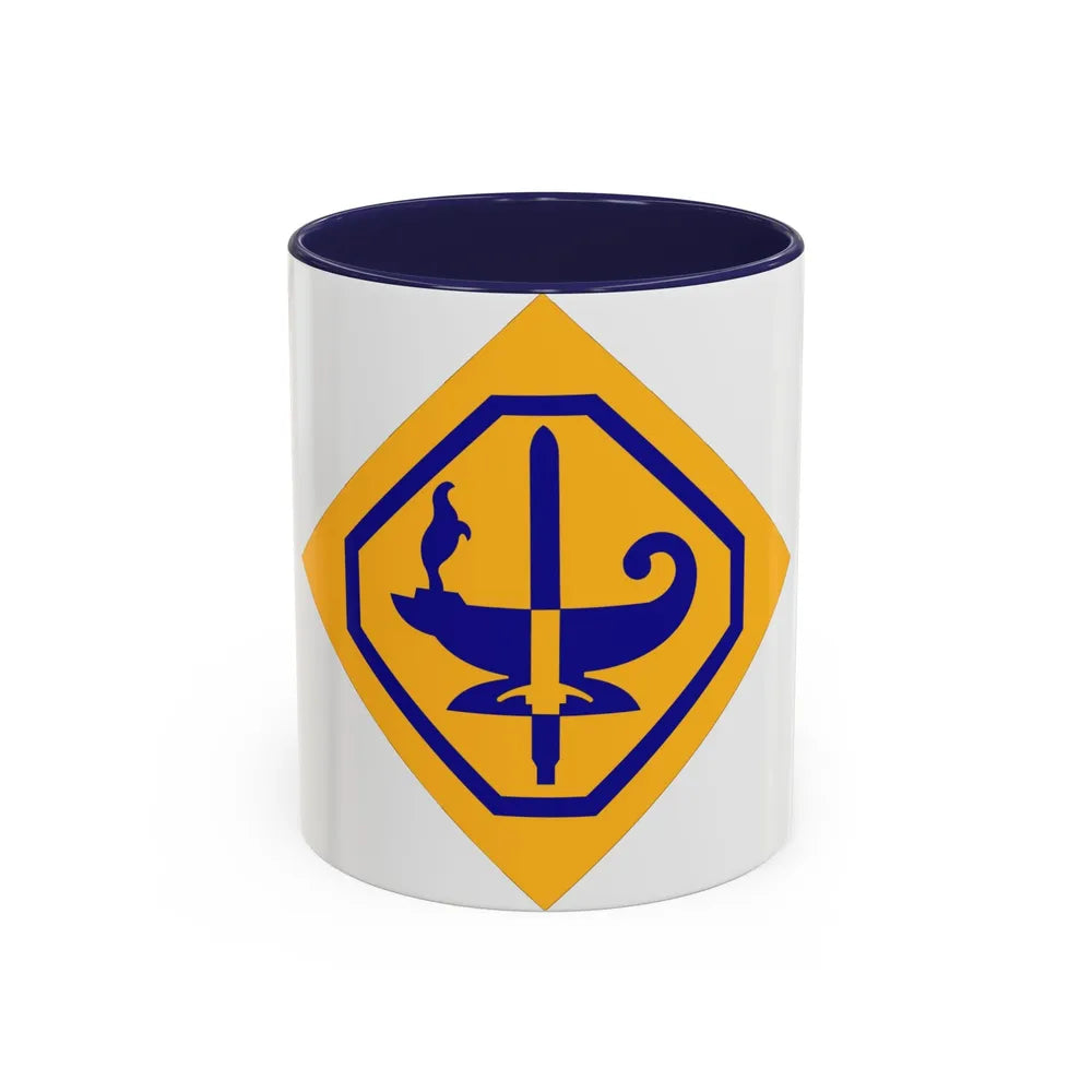 Specialized Training Division Reserve (U.S. Army) Accent Coffee Mug 11oz Navy - Go Mug Yourself