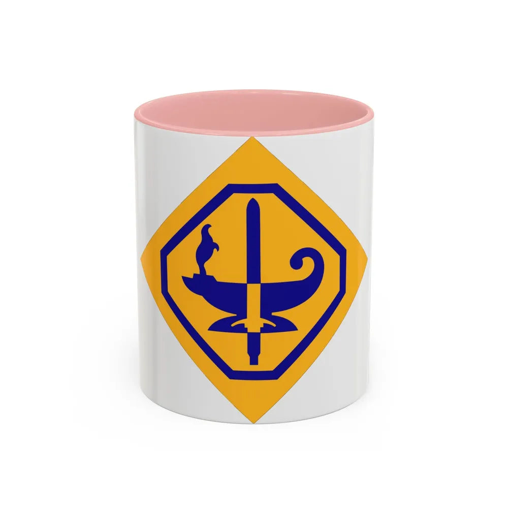 Specialized Training Division Reserve (U.S. Army) Accent Coffee Mug 11oz Pink - Go Mug Yourself