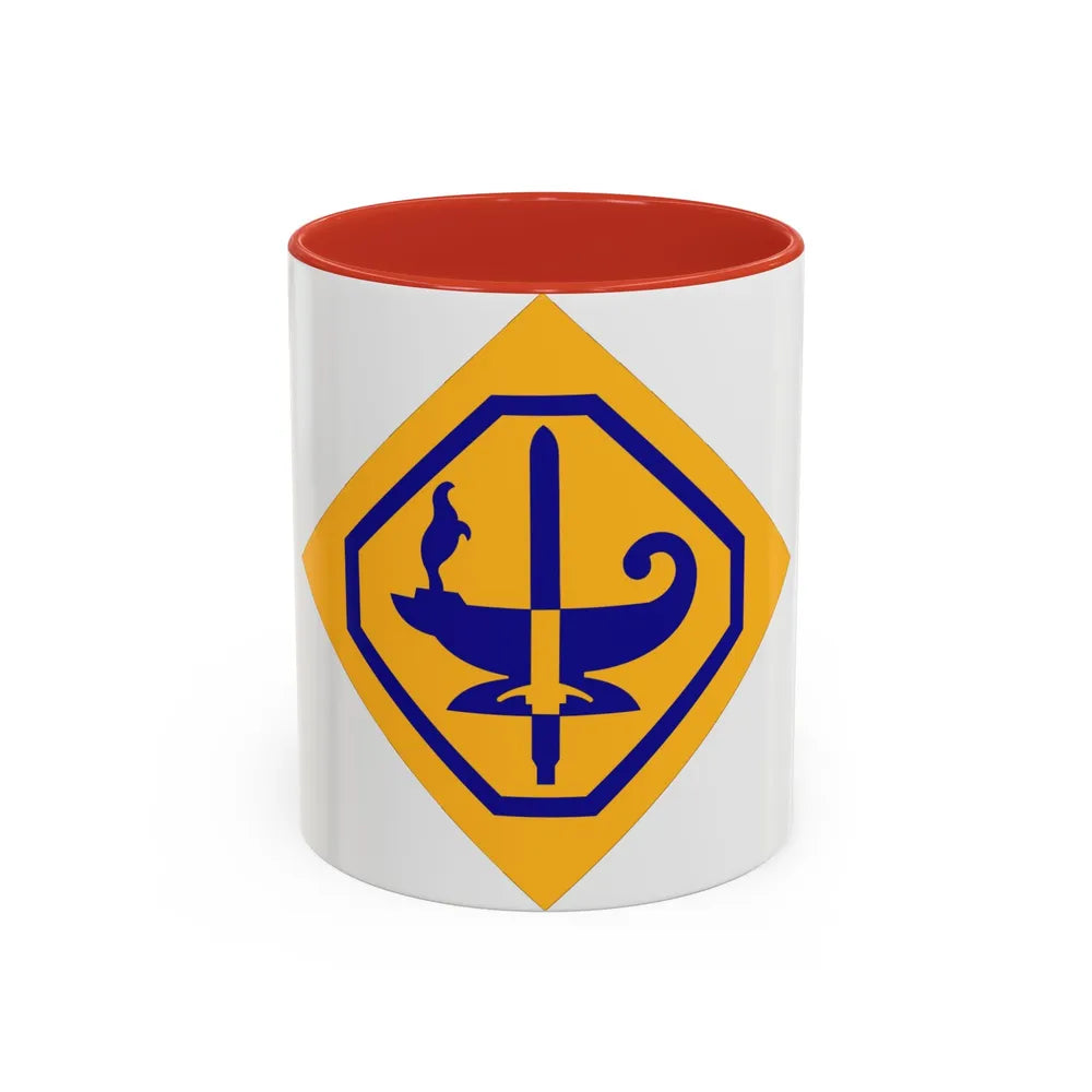 Specialized Training Division Reserve (U.S. Army) Accent Coffee Mug 11oz Red - Go Mug Yourself