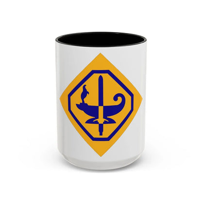 Specialized Training Division Reserve (U.S. Army) Accent Coffee Mug 15oz Black - Go Mug Yourself