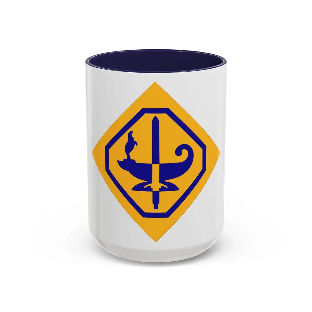Specialized Training Division Reserve (U.S. Army) Accent Coffee Mug 15oz Navy - Go Mug Yourself