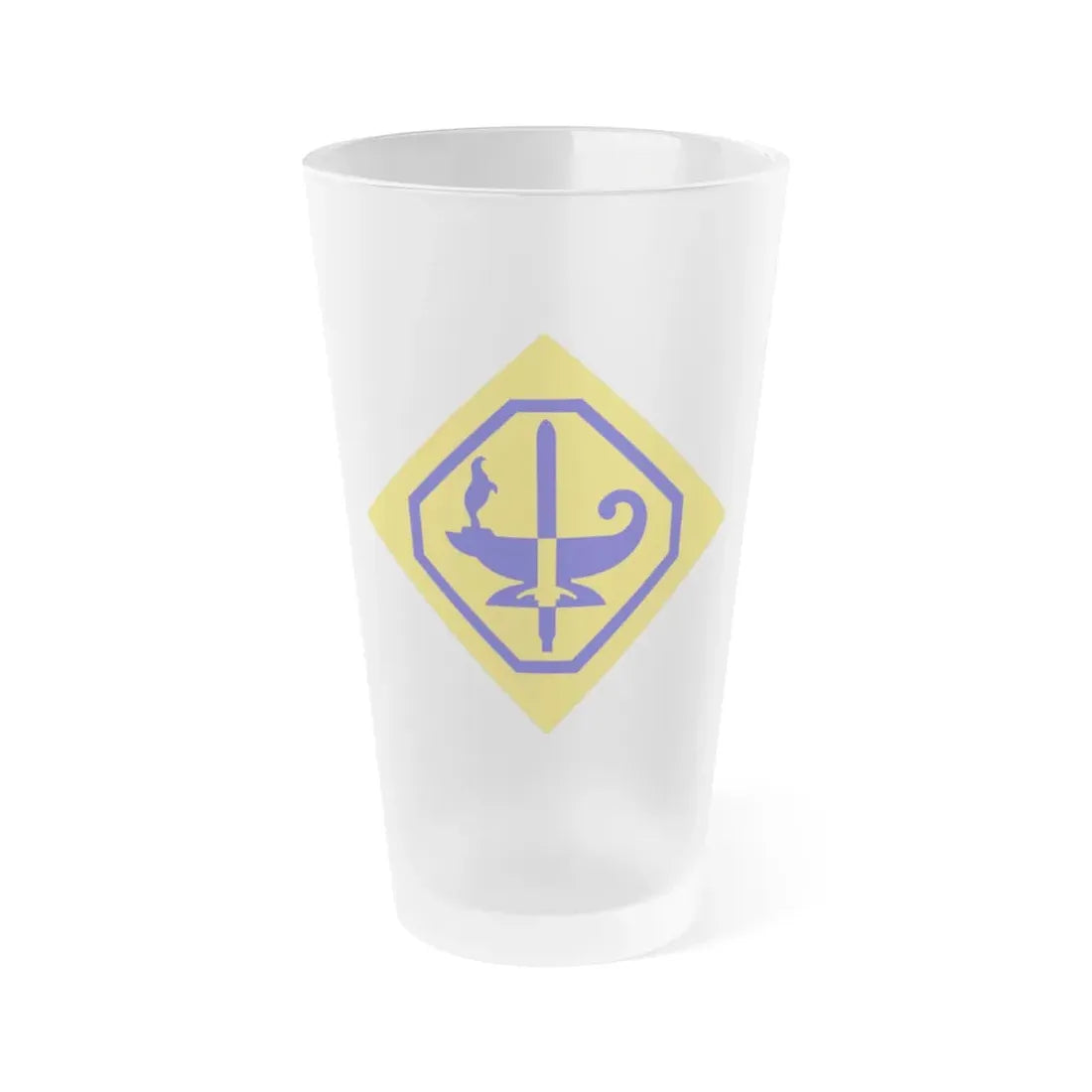 Specialized Training Division Reserve (U.S. Army) Frosted Pint Glass 16oz Default Title - Go Mug Yourself