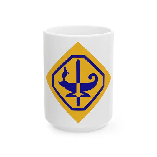 Specialized Training Division Reserve (U.S. Army) White Coffee Mug 15oz - Go Mug Yourself