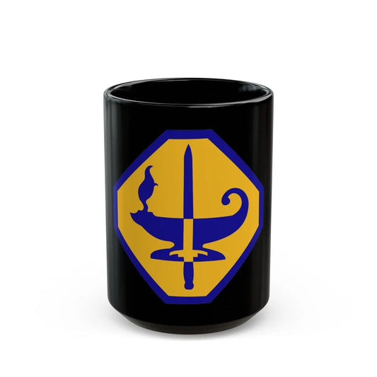 Specialized Training Division (U.S. Army) Black Coffee Mug-15oz-Go Mug Yourself