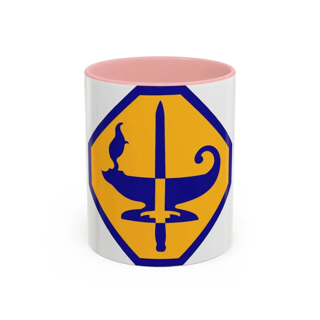Specialized Training Division (U.S. Army) Accent Coffee Mug 11oz Pink - Go Mug Yourself