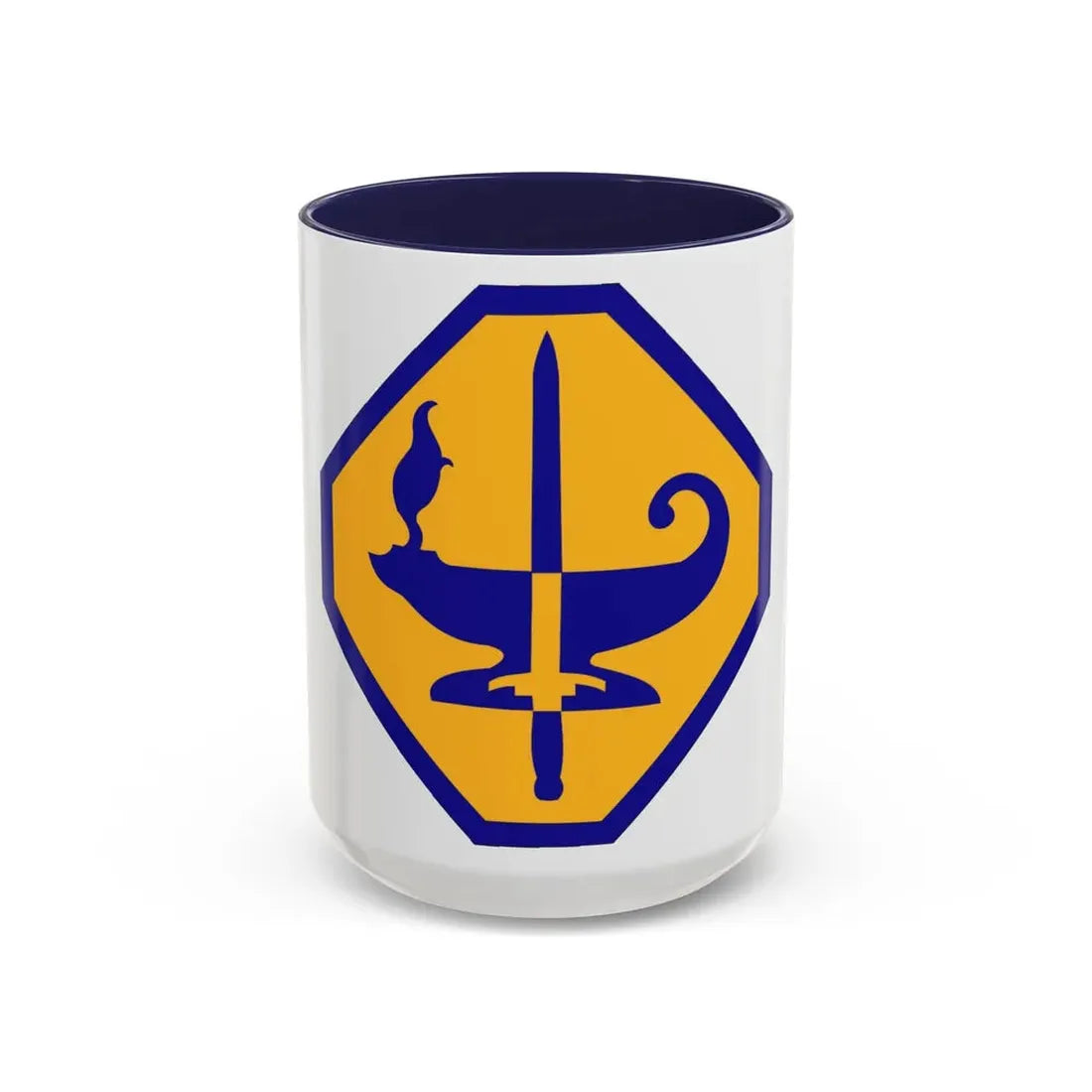 Specialized Training Division (U.S. Army) Accent Coffee Mug 15oz Navy - Go Mug Yourself