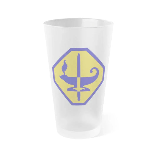 Specialized Training Division (U.S. Army) Frosted Pint Glass 16oz Default Title - Go Mug Yourself