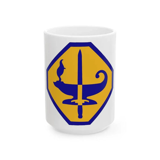 Specialized Training Division (U.S. Army) White Coffee Mug 15oz - Go Mug Yourself