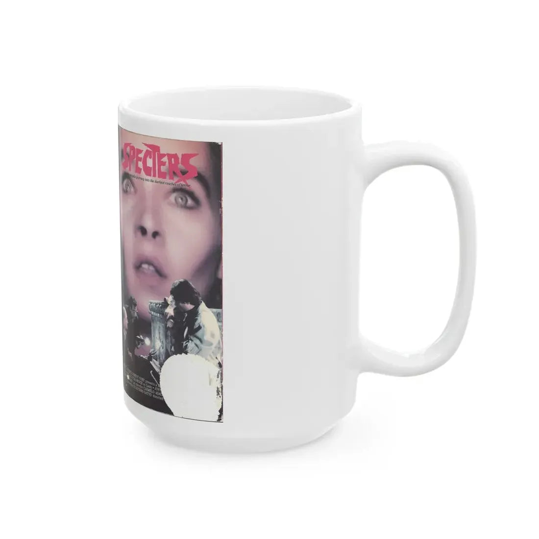 SPECTERS (VHS COVER) - White Coffee Mug - Go Mug Yourself