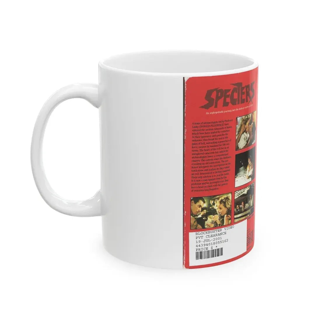 SPECTERS (VHS COVER) - White Coffee Mug - Go Mug Yourself