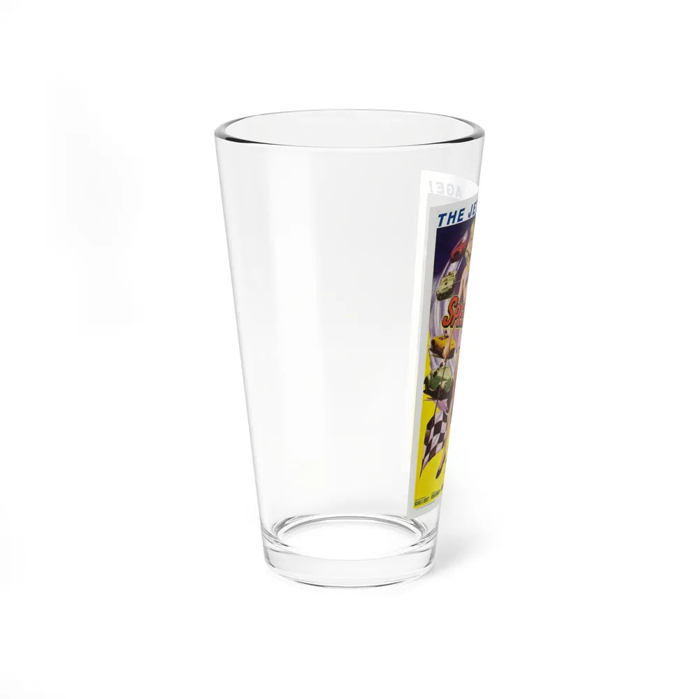 SPEED CRAZY 1959 Movie Poster - Pint Glass 16oz-Go Mug Yourself