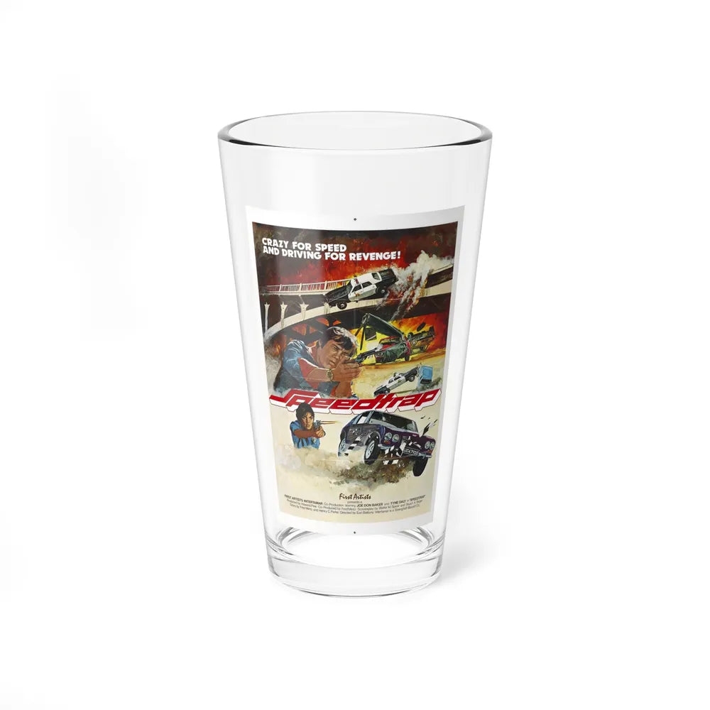 SPEEDTRAP 1977 Movie Poster - Pint Glass 16oz-16oz-Go Mug Yourself