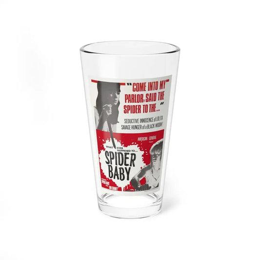SPIDER BABY OR THE MADDEST STORY EVER TOLD 1967 Movie Poster - Pint Glass 16oz 16oz - Go Mug Yourself