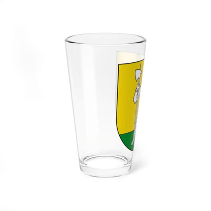 Spiringen-Wappen (Switzerland) (Coat of Arms) Pint Glass 16oz - Go Mug Yourself