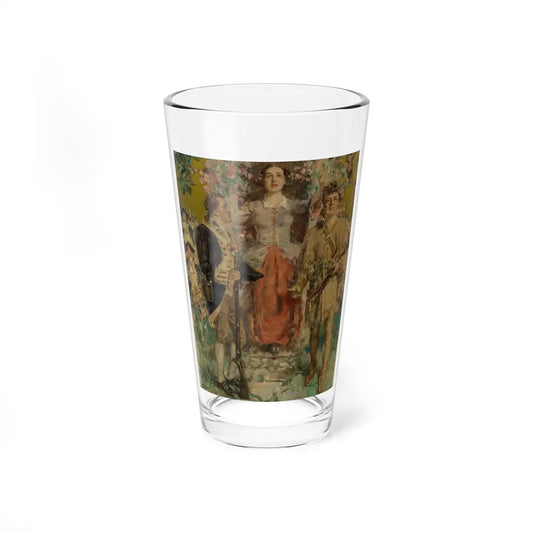 Spirit of Pioneer America (Magazine Illustration) Pint Glass 16oz-16oz-Go Mug Yourself