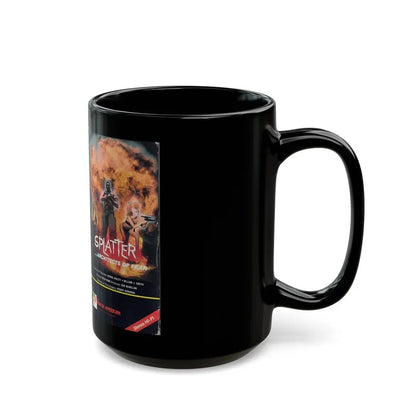 SPLATTER ARCHITECTS OF FEAR (VHS COVER) - Black Coffee Mug - Go Mug Yourself