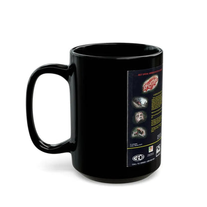 SPLATTER ARCHITECTS OF FEAR (VHS COVER) - Black Coffee Mug - Go Mug Yourself