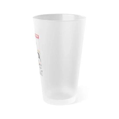 SPLATTER UNIVERSITY 1984 Movie Poster - Frosted Pint Glass 16oz - Go Mug Yourself