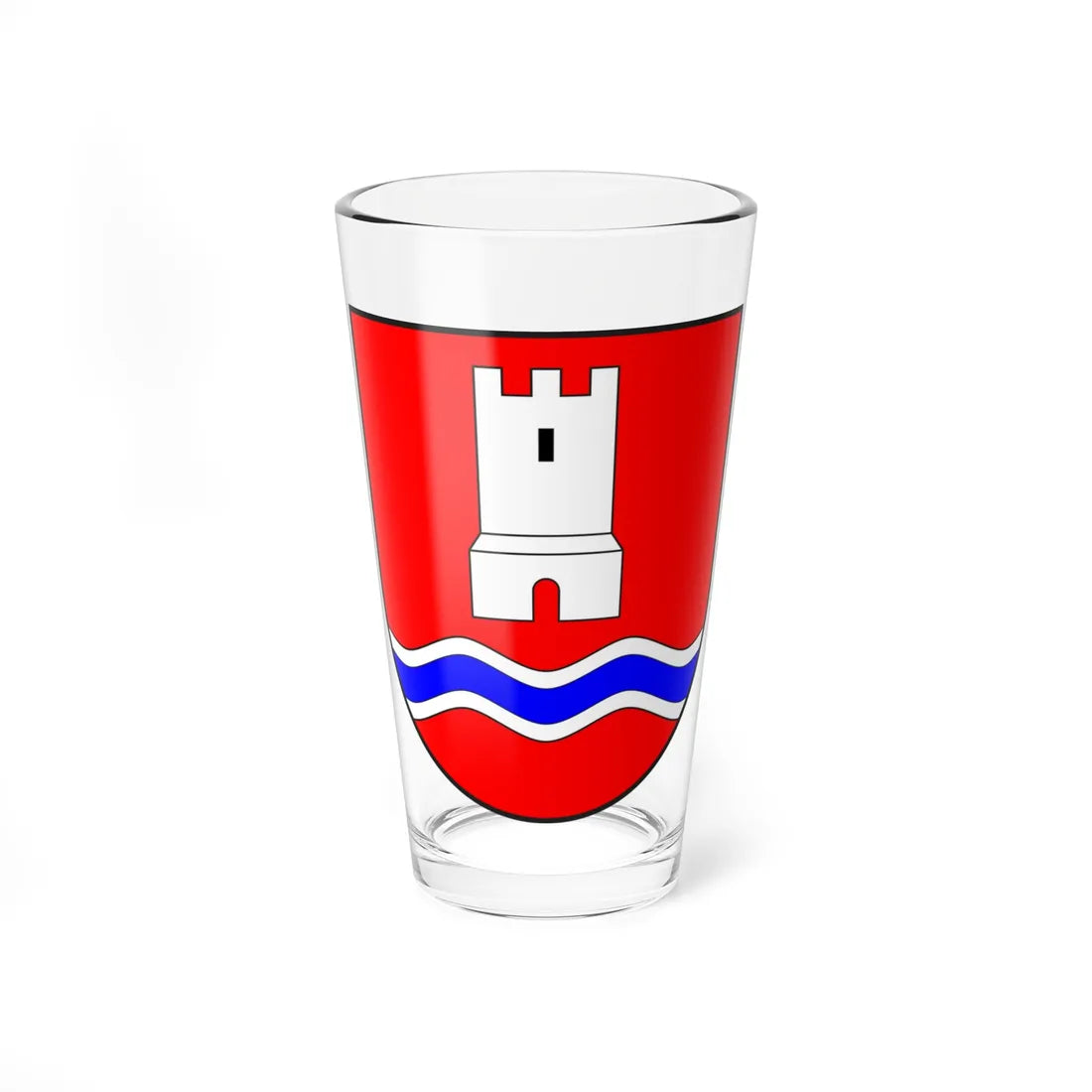 Splügen wappen (Switzerland) (Coat of Arms) Pint Glass 16oz 16oz - Go Mug Yourself