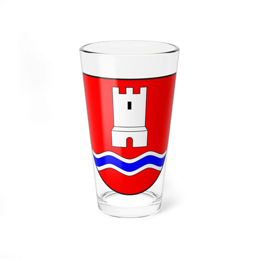 Splügen wappen (Switzerland) (Coat of Arms) Pint Glass 16oz 16oz - Go Mug Yourself