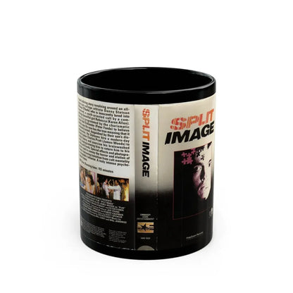 SPLIT IMAGE POLYGRAM PICTURES (VHS COVER) - Black Coffee Mug 11oz - Go Mug Yourself