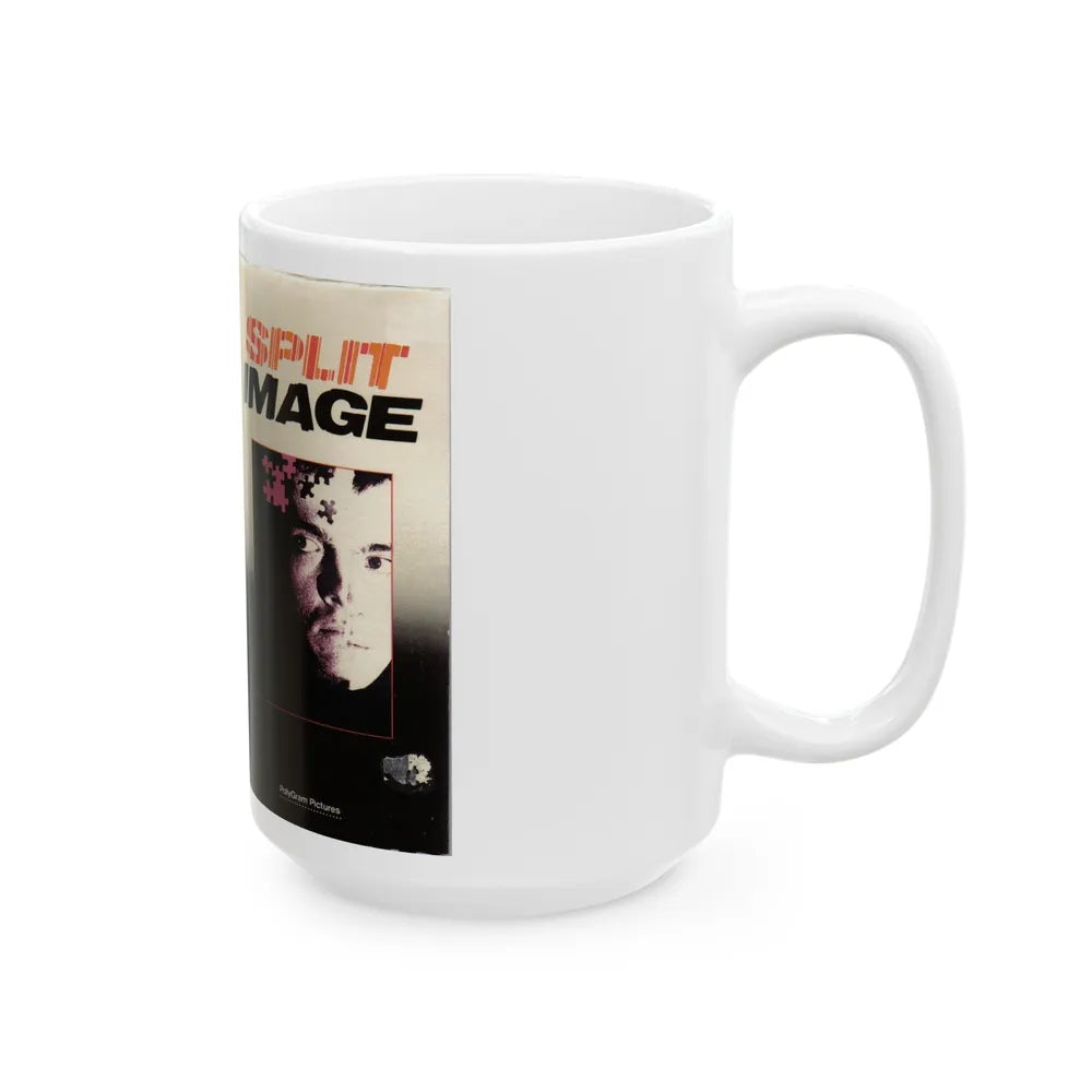 SPLIT IMAGE POLYGRAM PICTURES (VHS COVER) - White Coffee Mug-Go Mug Yourself