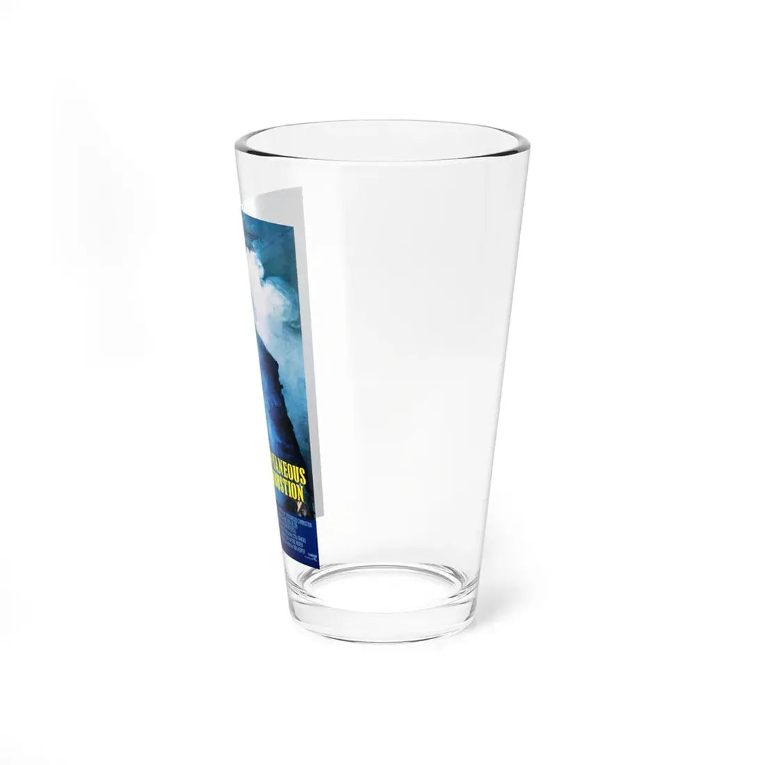 SPONTANEOUS COMBUSTION 1989 Movie Poster - Pint Glass 16oz - Go Mug Yourself