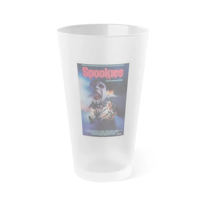 SPOOKIES 1986 Movie Poster - Frosted Pint Glass 16oz 16oz Frosted - Go Mug Yourself