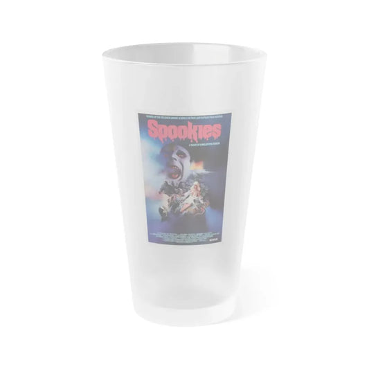 SPOOKIES 1986 Movie Poster - Frosted Pint Glass 16oz 16oz Frosted - Go Mug Yourself