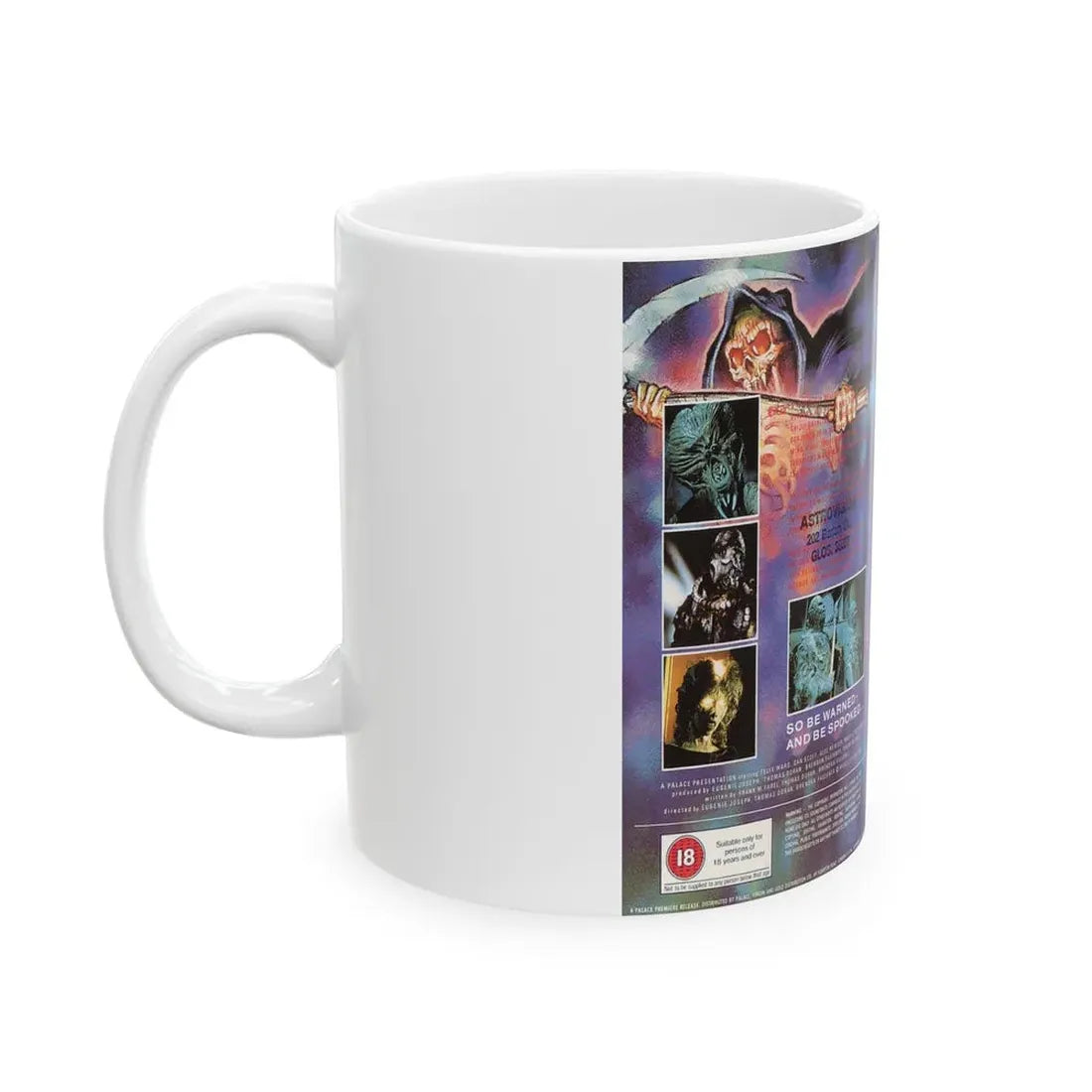 SPOOKIES VERSION 2 (VHS COVER) - White Coffee Mug - Go Mug Yourself