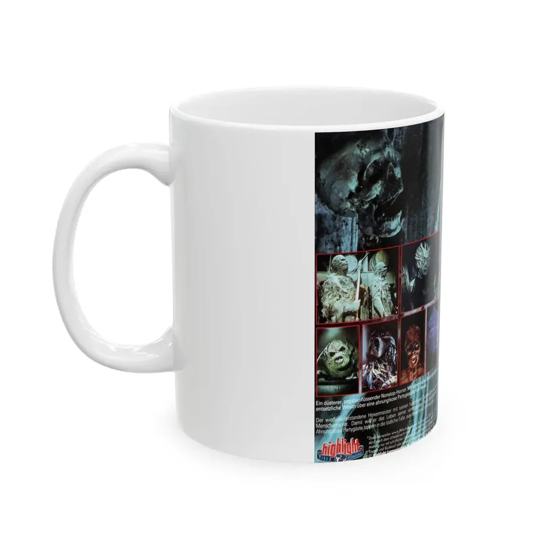 SPOOKIES (VHS COVER) - White Coffee Mug - Go Mug Yourself