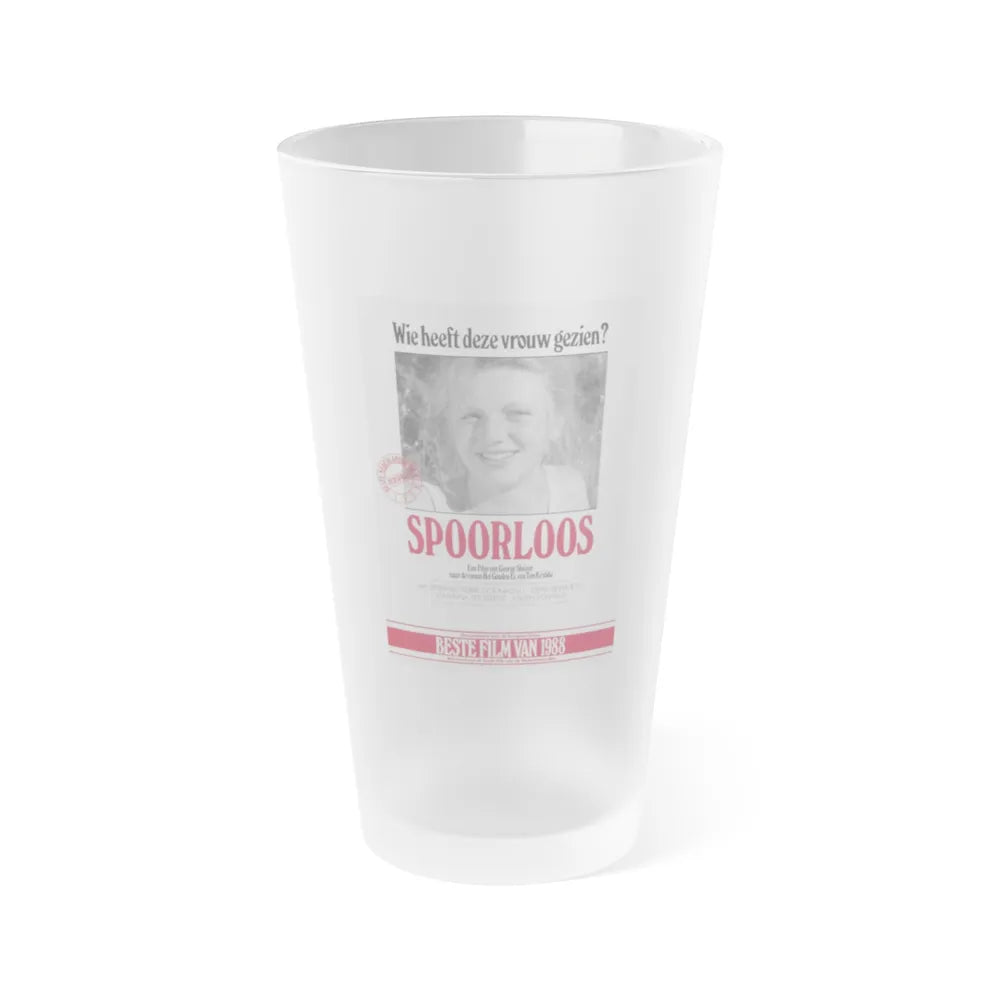 SPOORLOOS (THE VANISHING) 1988 Movie Poster - Frosted Pint Glass 16oz-16oz-Frosted-Go Mug Yourself