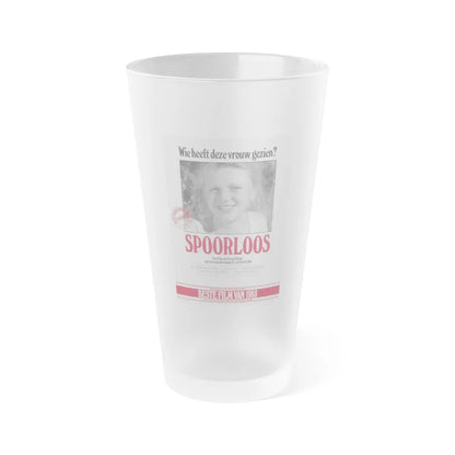 SPOORLOOS (THE VANISHING) 1988 Movie Poster - Frosted Pint Glass 16oz-16oz-Frosted-Go Mug Yourself