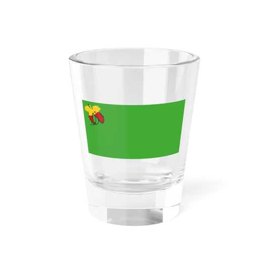 Sporting Flag of Papua New Guinea 1965-1970 (Guinea) Shot Glass 1.5oz 1.5oz - Go Mug Yourself