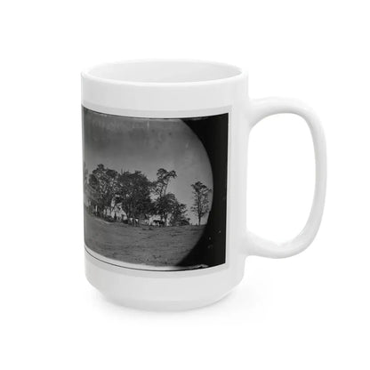 Spotsylvania Court House, Va., Vicinity. Beverly House, Headquarters Of Gen. Gouverneur K. Warren, 5th Corps (U.S. Civil War) White Coffee Mug - Go Mug Yourself