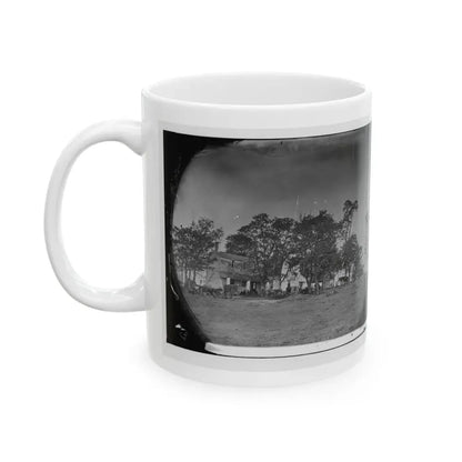 Spotsylvania Court House, Va., Vicinity. Beverly House, Headquarters Of Gen. Gouverneur K. Warren, 5th Corps (U.S. Civil War) White Coffee Mug - Go Mug Yourself