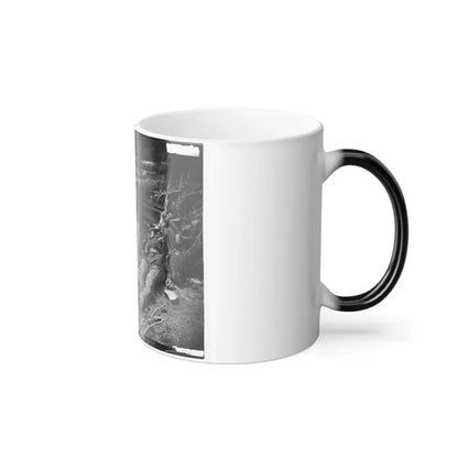 Spotsylvania Court House, Va., Vicinity. Body of a Confederate Soldier Near Mrs. Alsop's House (U.S. Civil War) Color Changing Coffee Mug 11oz - Go Mug Yourself