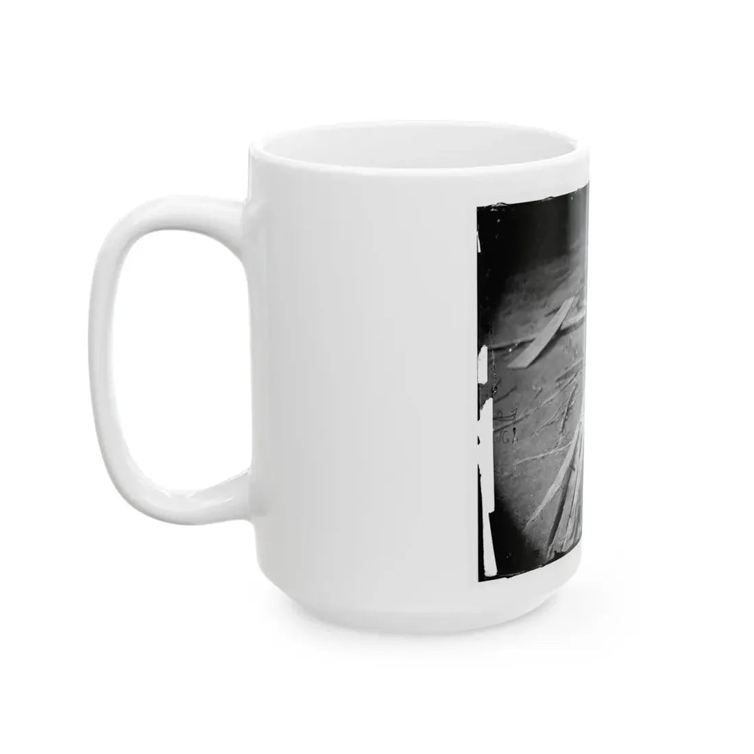 Spotsylvania Court House, Va., Vicinity. Body Of A Confederate Soldier Near Mrs. Alsop's House (U.S. Civil War) White Coffee Mug - Go Mug Yourself