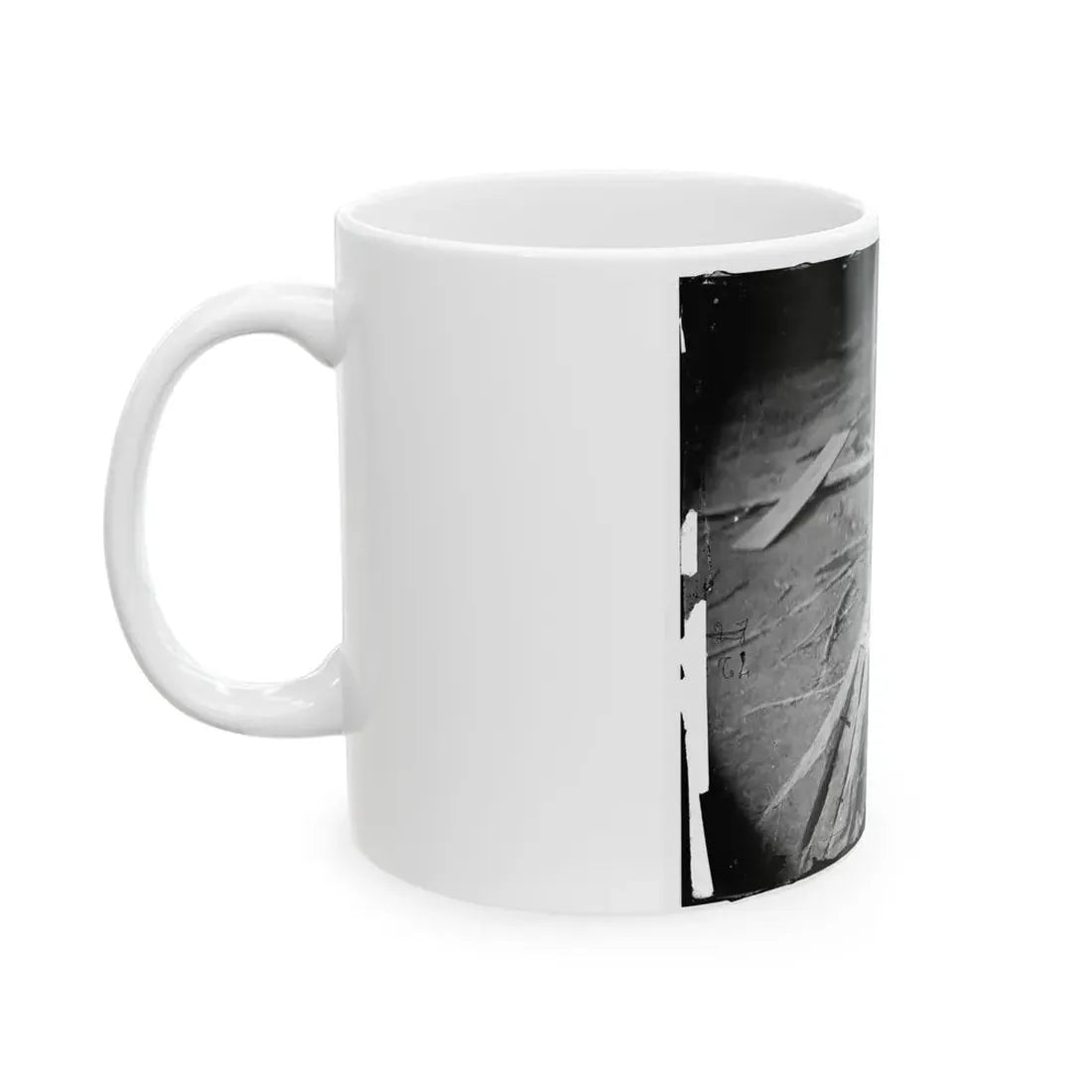 Spotsylvania Court House, Va., Vicinity. Body Of A Confederate Soldier Near Mrs. Alsop's House (U.S. Civil War) White Coffee Mug - Go Mug Yourself