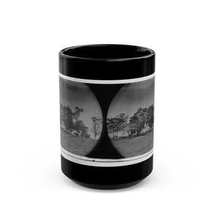 Spotsylvania Court House, Va., Vicinity. Beverly House, Headquarters Of Gen. Gouverneur K. Warren, 5th Corps (U.S. Civil War) Black Coffee Mug-15oz-Go Mug Yourself