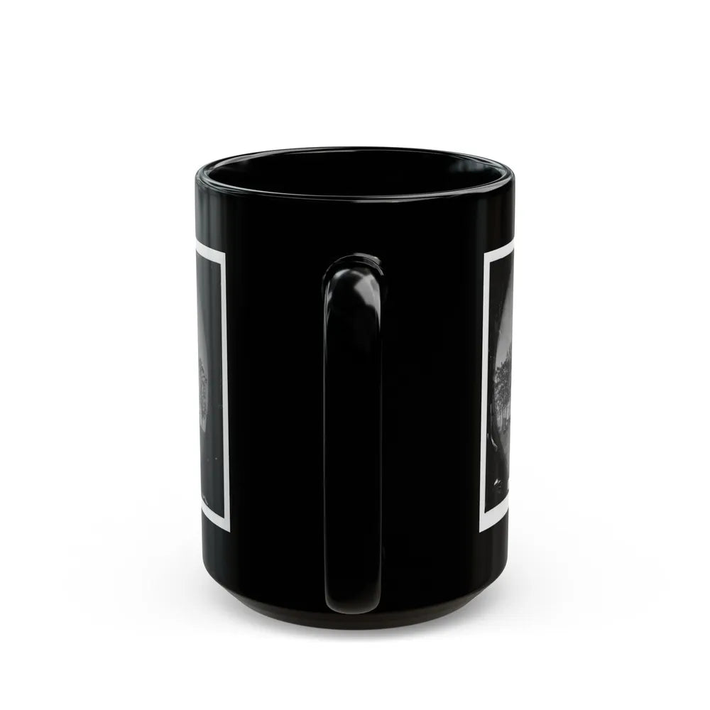 Spotsylvania Court House, Va., Vicinity. Beverly House, Headquarters Of Gen. Gouverneur K. Warren, 5th Corps (U.S. Civil War) Black Coffee Mug-Go Mug Yourself