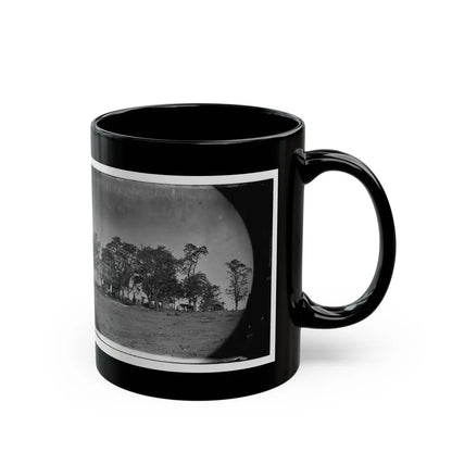 Spotsylvania Court House, Va., Vicinity. Beverly House, Headquarters Of Gen. Gouverneur K. Warren, 5th Corps (U.S. Civil War) Black Coffee Mug-Go Mug Yourself