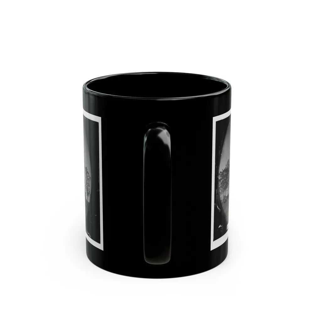 Spotsylvania Court House, Va., Vicinity. Beverly House, Headquarters Of Gen. Gouverneur K. Warren, 5th Corps (U.S. Civil War) Black Coffee Mug-Go Mug Yourself