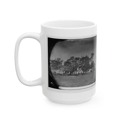 Spotsylvania Court House, Va., Vicinity. Beverly House, Headquarters Of Gen. Gouverneur K. Warren, 5th Corps (U.S. Civil War) White Coffee Mug-Go Mug Yourself