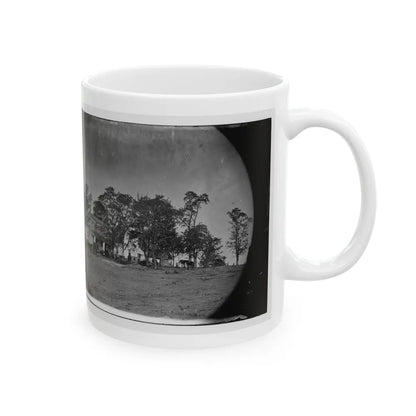 Spotsylvania Court House, Va., Vicinity. Beverly House, Headquarters Of Gen. Gouverneur K. Warren, 5th Corps (U.S. Civil War) White Coffee Mug-Go Mug Yourself