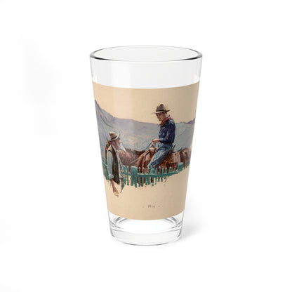 Spreading the Word (Magazine Illustration) Pint Glass 16oz-16oz-Go Mug Yourself