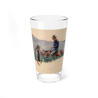 Spreading the Word (Magazine Illustration) Pint Glass 16oz 16oz - Go Mug Yourself